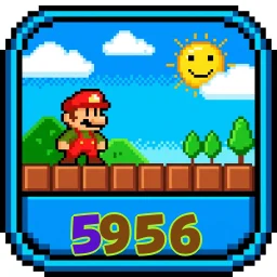 5956